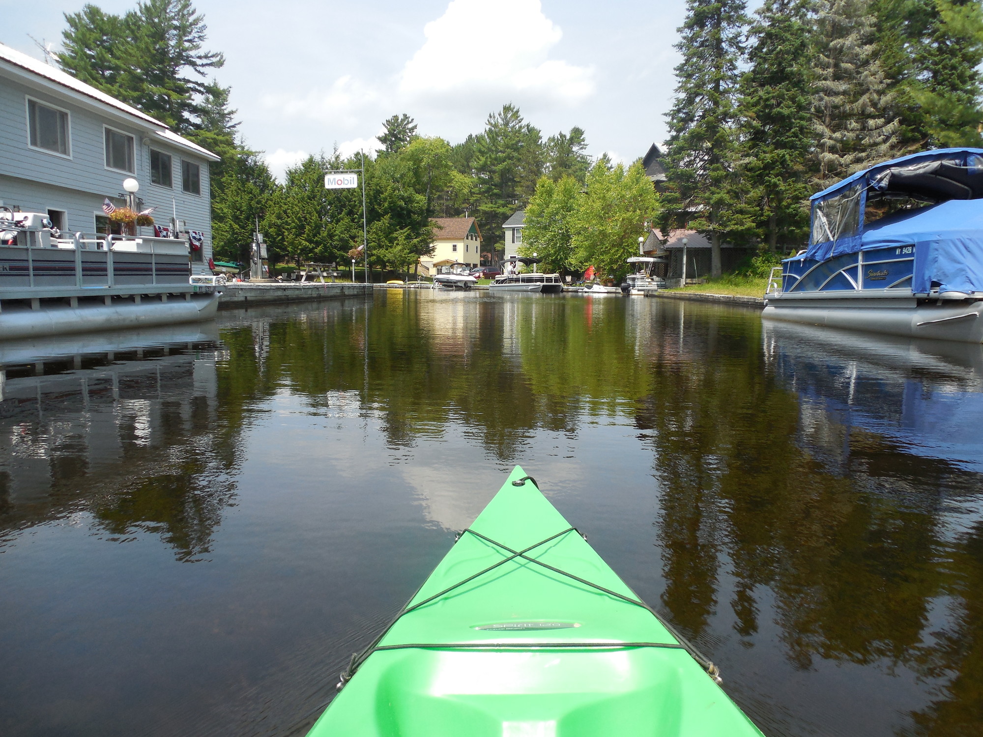 kayaking in inlet ny 
