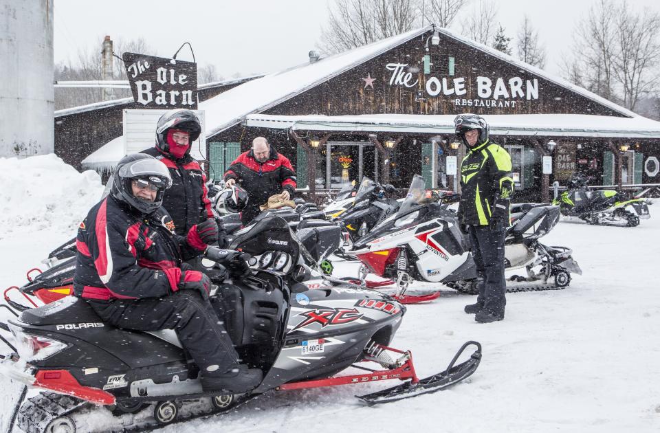 inlet snowmobiling